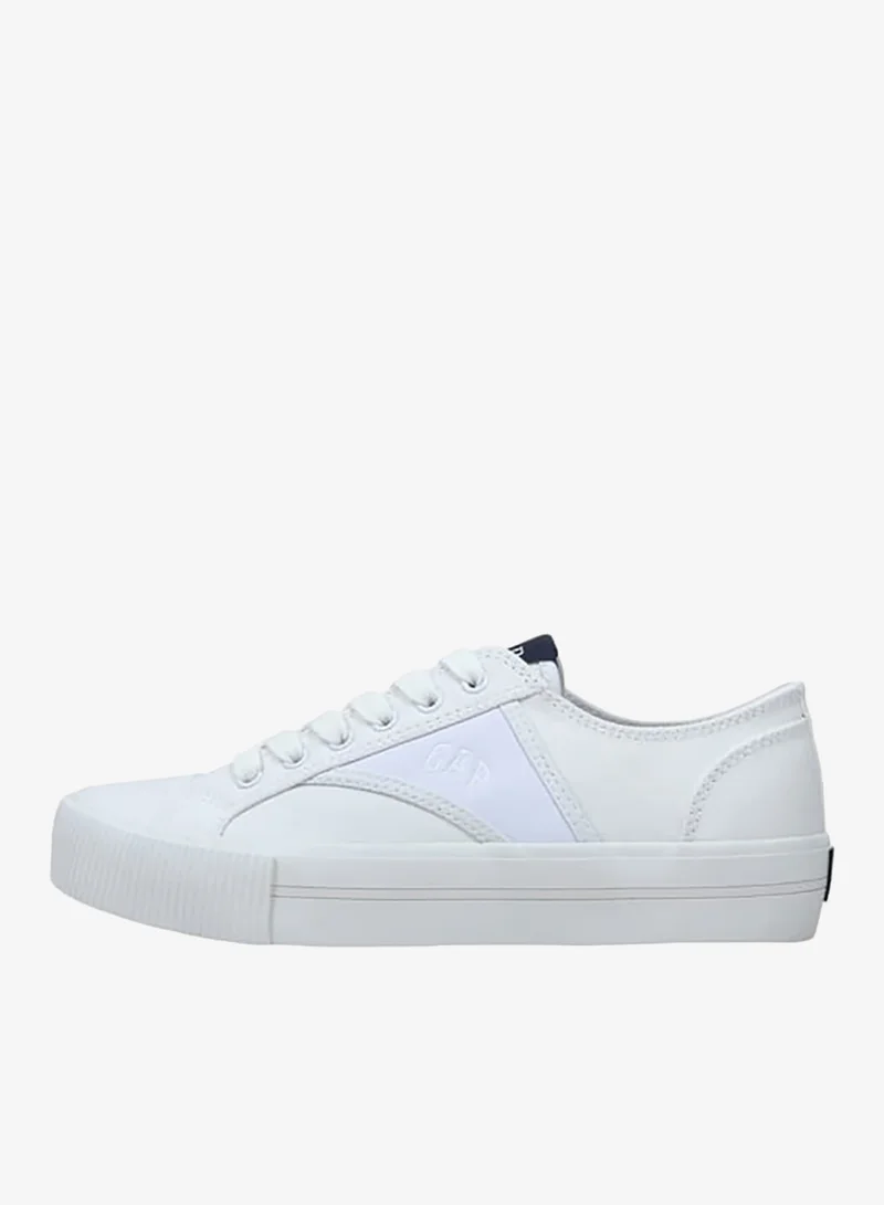 GAP Women's Panelled Sneakers with Lace-Up Closure - BALTIMORE II