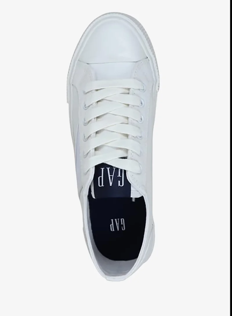 GAP Women's Panelled Sneakers with Lace-Up Closure - BALTIMORE II