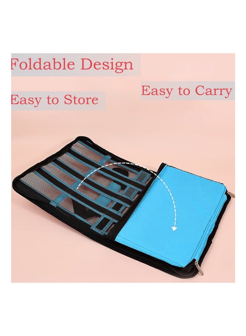 Arabest Portable Pet Carrier Bag with Shoulder Strap and Handles Breathable Mesh Travel Tote for Cats and Small Dogs, Size 40cm x 27cm x 25cm - Image 5