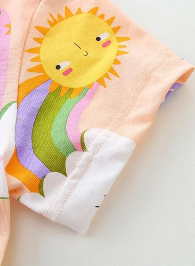 YUNIQEE Printed Cotton Dress