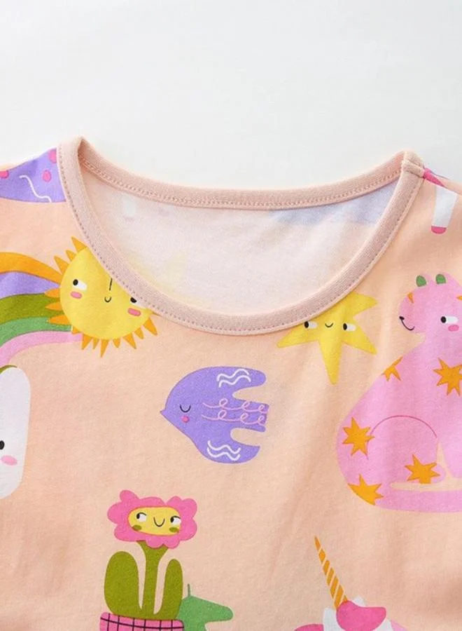 YUNIQEE Printed Cotton Dress