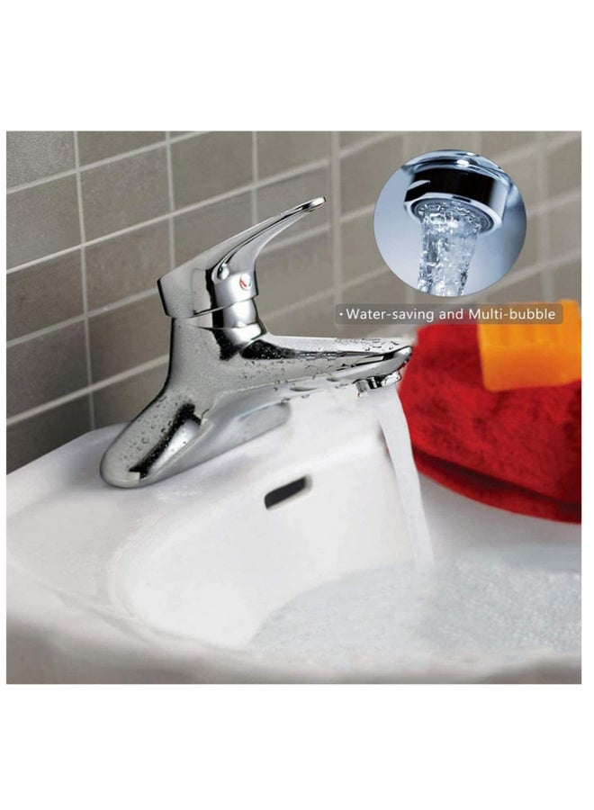 3 Pack Kitchen Tap Head Water-Saving Adjustable Swivel Faucet Tap Aerator Filter Faucet Sprayer Head Extension Effective Devicefor Bathroom Kitchen Sink Spray Tap Attachment - Image 5