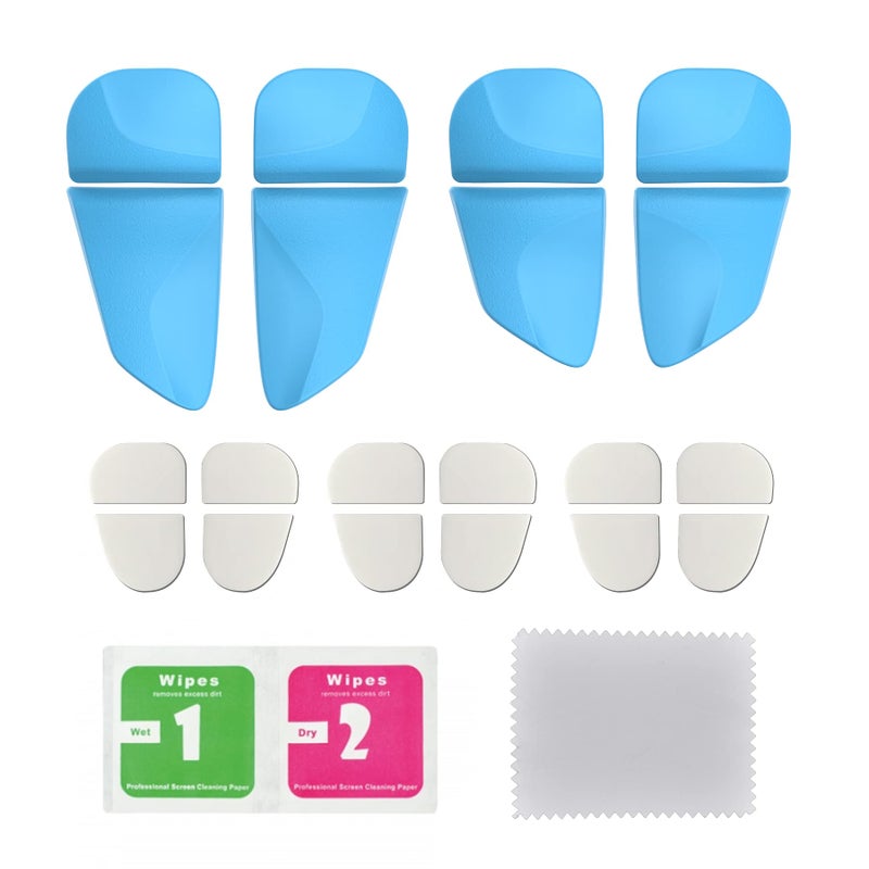 PlayVital Blade 2 Pairs Shoulder Buttons Extension Triggers for ps5 Controller, Game Improvement Adjusters for PS Portal Remote Player, Bumper Trigger Extenders for ps5 Edge - Starlight Blue - Image 2