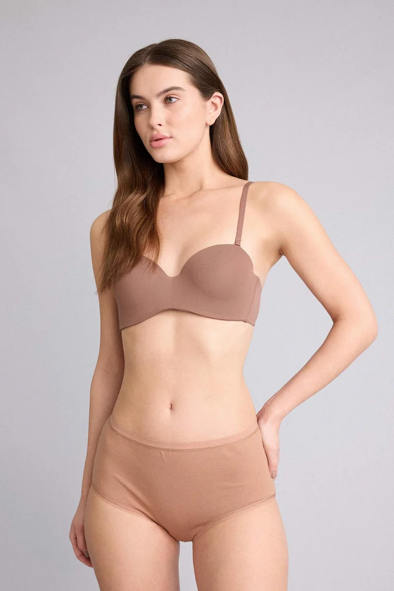 ديفاكتو Half Padded Underwired Strapless Bra