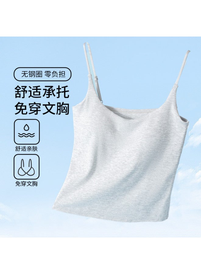 Goso Spaghetti Strap Wearable Women'S Camisole, Innerwear With Beautiful Back Design, Soft And Skin-Friendly Versatile Undershirt - Image 2
