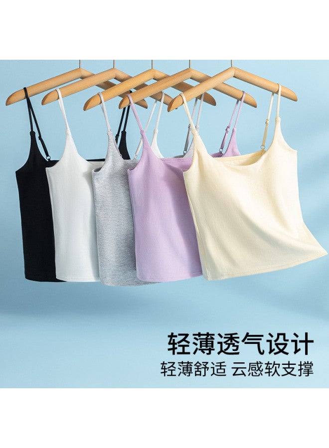 Goso Spaghetti Strap Wearable Women'S Camisole, Innerwear With Beautiful Back Design, Soft And Skin-Friendly Versatile Undershirt - Image 3