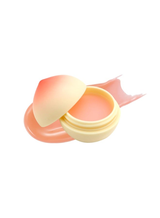 TONYMOLY Mini Peach Lip Balm | Moisturizing Lip Balm | Hydrates, Softens & Protects Dry Lips | Peach Scent | Pack of 1 - Image 1