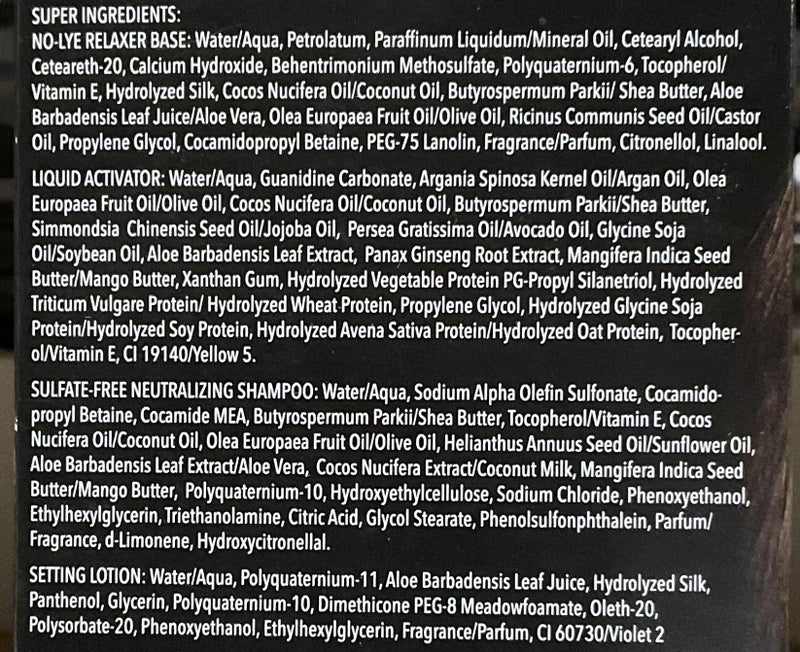 Ultra Sheen Supreme No-lye Relaxer Conditioning Creme Kit, Super, 1 Ea, 1count - Image 3