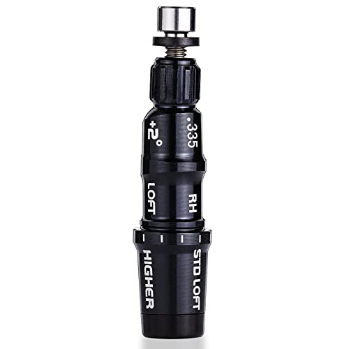 QUEEN3C Golf Sleeve Shaft Adapter Tip Replacement (.335), for Taylormade Qi35 Series Drivers, Qi10 Stealth2 Stealth SIM2 SIM M6 M5 M4 M3 BRNR Mini Driver & Fairway Woods. (RH, 0.335") - Image 5