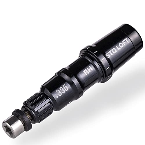 QUEEN3C Golf Sleeve Shaft Adapter Tip Replacement (.335), for Taylormade Qi35 Series Drivers, Qi10 Stealth2 Stealth SIM2 SIM M6 M5 M4 M3 BRNR Mini Driver & Fairway Woods. (RH, 0.335") - Image 3