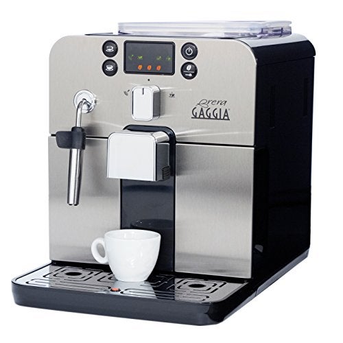 Gaggia Brera Super-Automatic Espresso Machine, Small, Black, 40 fl oz - Image 1