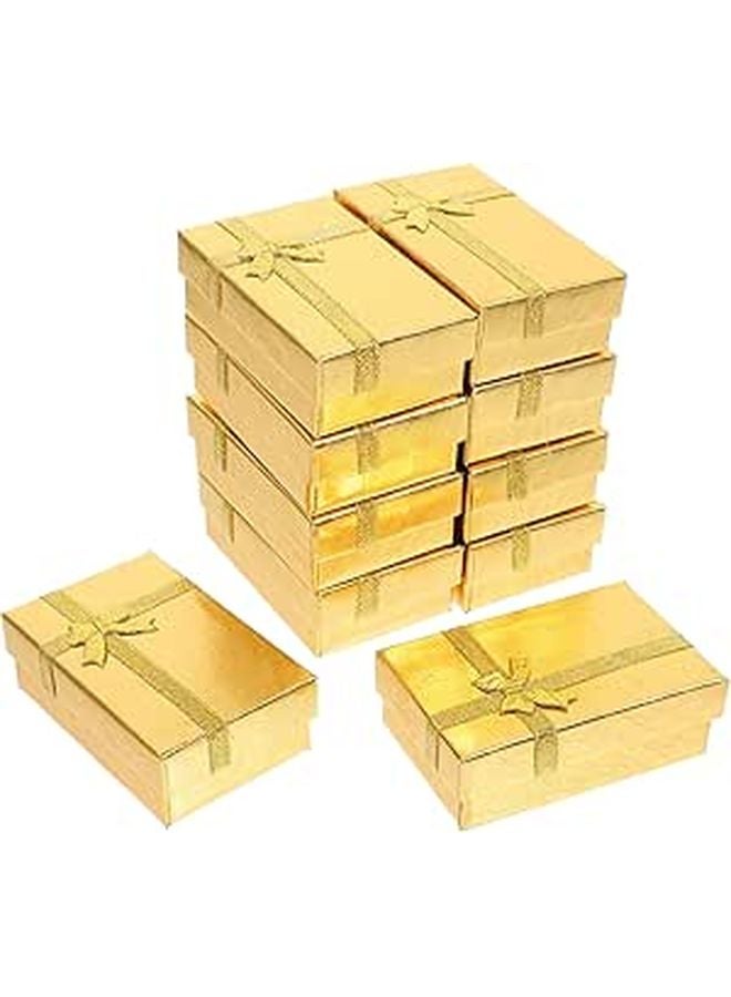 24 Pcs Small Jewelry Box Set Portable Gold Organizer Case For Rings Earrings Necklaces Travel Storage - Image 1