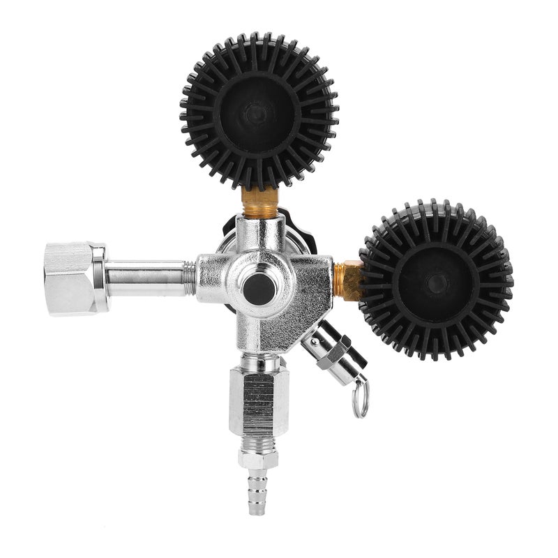 CGA320 Beer Keg CO2 Regulator Safety Pressure Relief Valve 0-3000 PSI Tanks Pressure Adjustable - Image 2