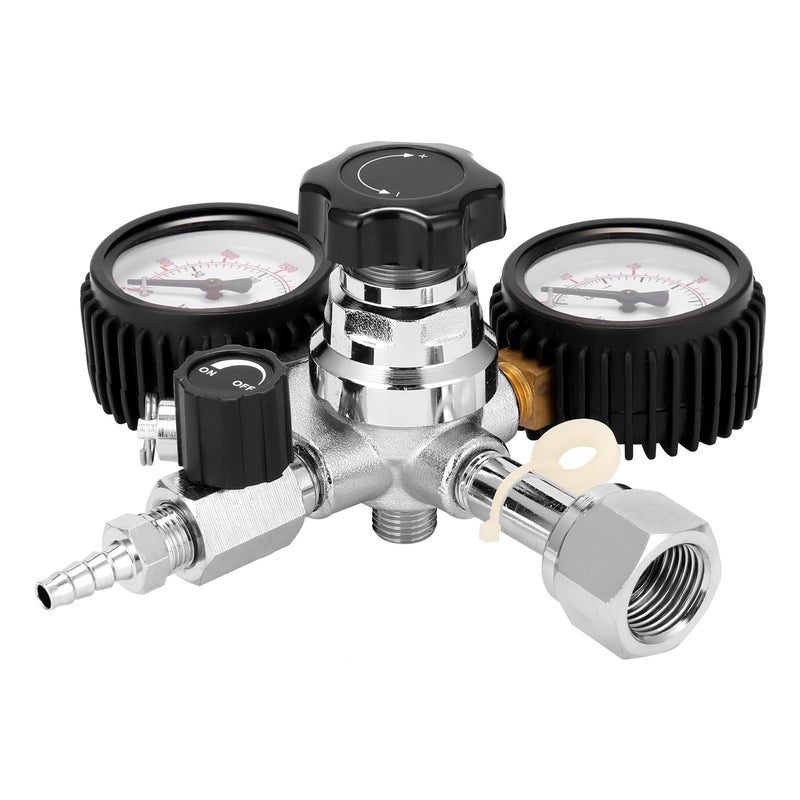 CGA320 Beer Keg CO2 Regulator Safety Pressure Relief Valve 0-3000 PSI Tanks Pressure Adjustable - Image 3