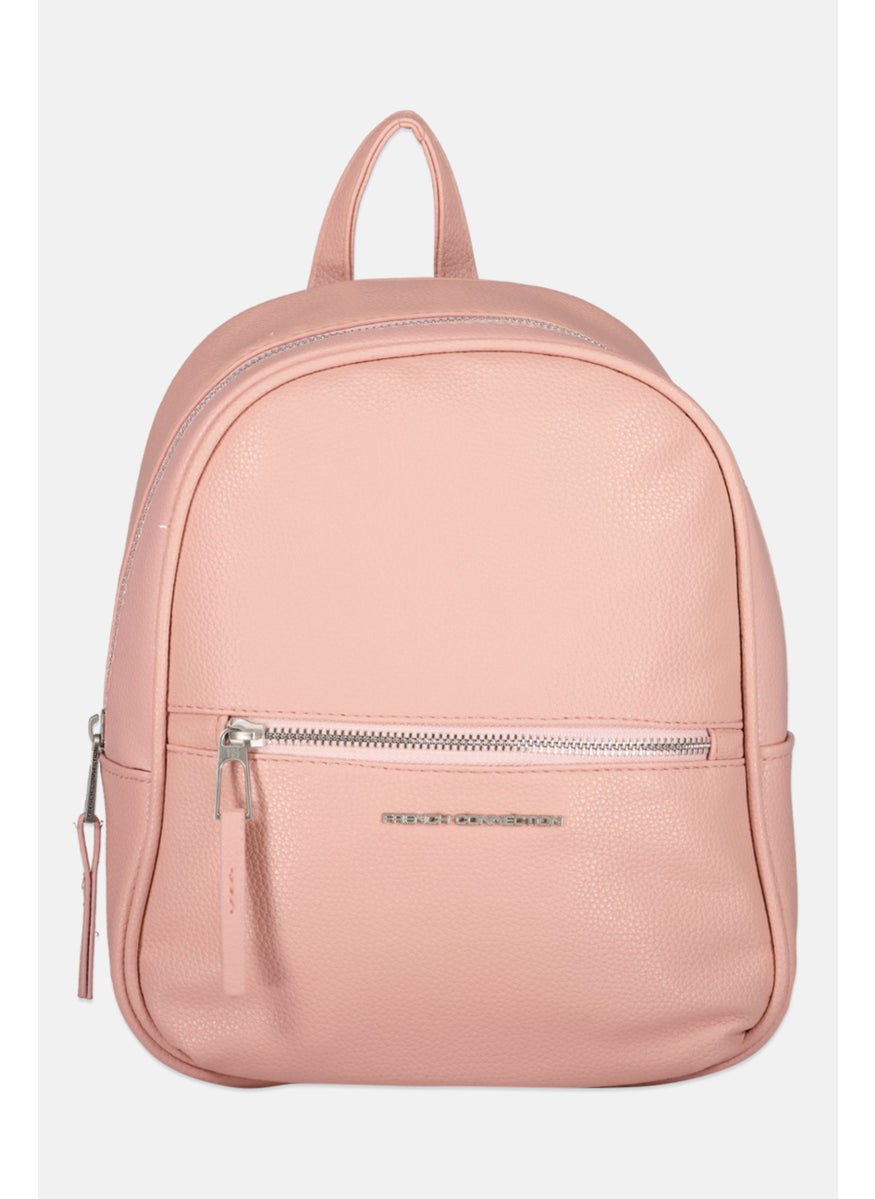 French Connection Women Brand Logo Backpack, Bridal Rose  - Image 1