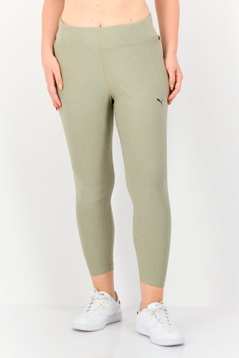PUMA Women Sportswear Fit Pull On Training Leggings, Olive - Image 1