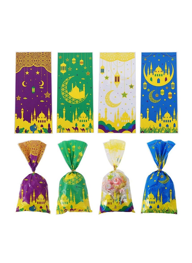 Y&D Ramadan Eid Goodie Bags 100 Pcs Eid Mubarak Gift Bags  Ramadan Kareem Eid Mubarak Decorations for Home Ramadan Eid Gift Ramadan Eid Goodie Bags 100 Pcs Eid Mubarak Gift Bags Ramadan Kareem Eid Mubarak  - Image 1