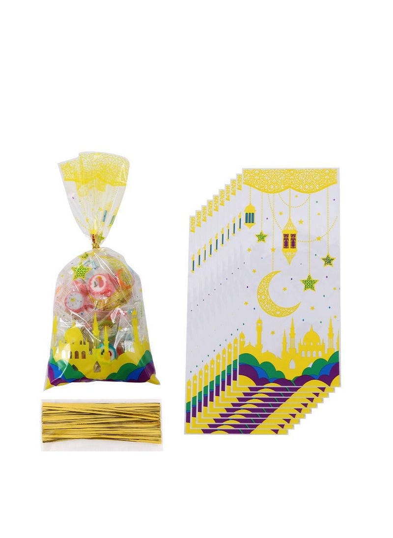 Y&D Ramadan Eid Goodie Bags 100 Pcs Eid Mubarak Gift Bags  Ramadan Kareem Eid Mubarak Decorations for Home Ramadan Eid Gift Ramadan Eid Goodie Bags 100 Pcs Eid Mubarak Gift Bags Ramadan Kareem Eid Mubarak  - Image 2