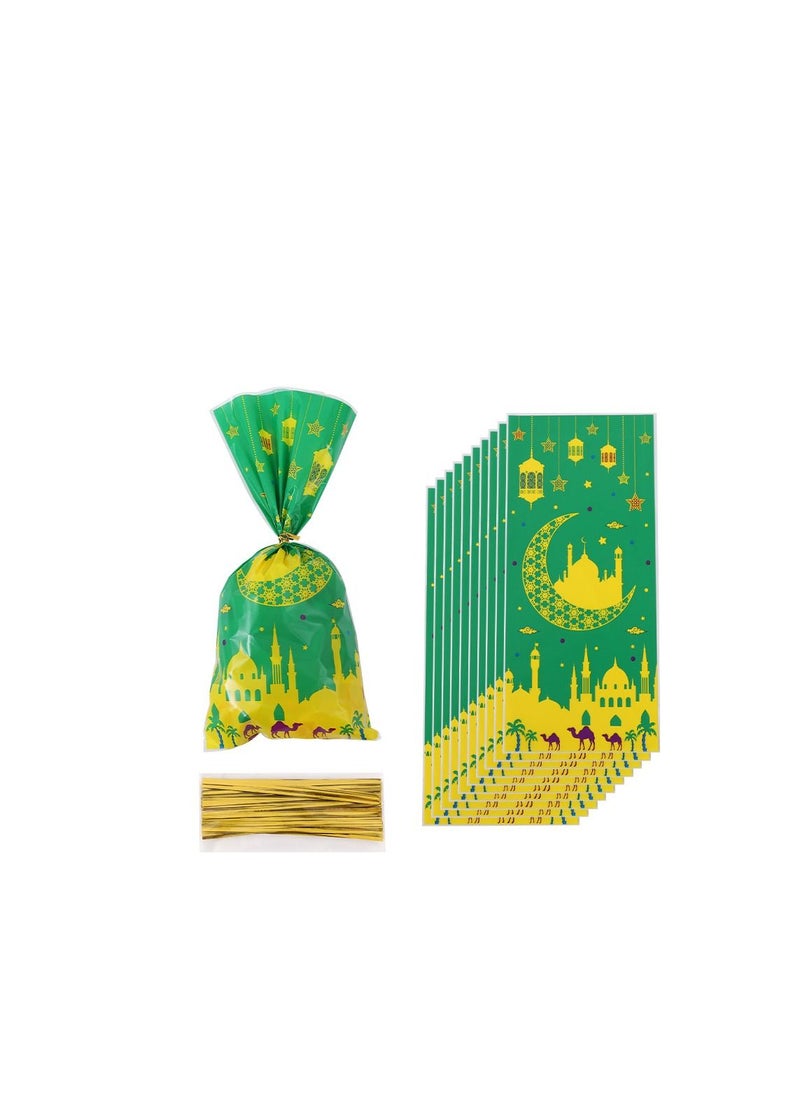 Y&D Ramadan Eid Goodie Bags 100 Pcs Eid Mubarak Gift Bags  Ramadan Kareem Eid Mubarak Decorations for Home Ramadan Eid Gift Ramadan Eid Goodie Bags 100 Pcs Eid Mubarak Gift Bags Ramadan Kareem Eid Mubarak  - Image 5