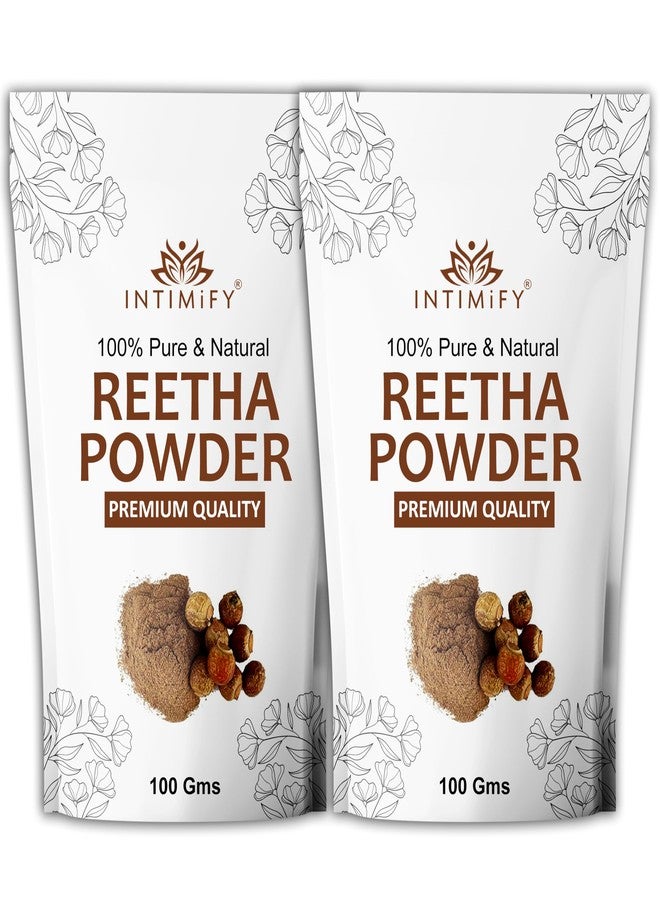 INTIMIFY مسحوق الريثا من إنتيميفاي لنمو الشعر | لجميع أنواع الشعر | يُستخدم كقناع للشعر | 200 غرام - Image 1