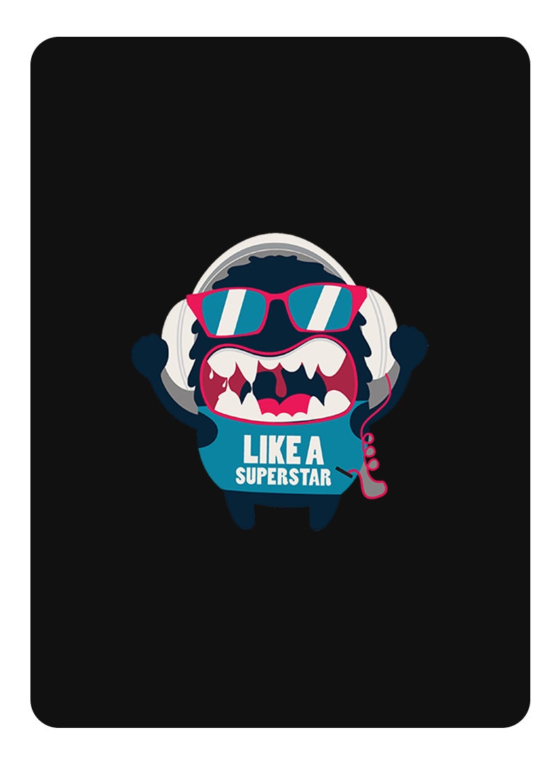 Theodor Protective Flip Case For Samsung Galaxy Tab A8 10.5 (2021) With Trifold Stand Auto Wake Sleep Shockproof Cover Like a superstar copy - Image 1