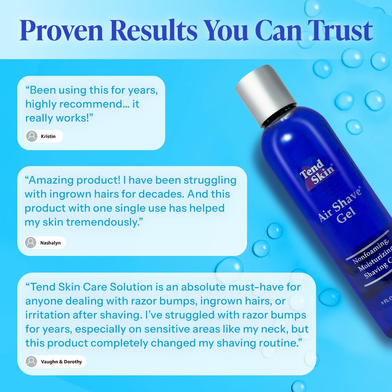 Tend Skin جل حلاقة هوائي متميز للنساء من تند سكين - تركيبة متقدمة مهدئة ومرطبة، توفر حماية طبيعية، بشرة ناعمة كالحرير وإزالة شعر سلسة - Image 4