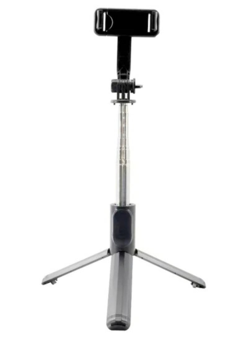Raxoom - Q07 Bluetooth Selfie Stick Multifunctional Live Broadcast Tripod Without Light(Black) - Image 1