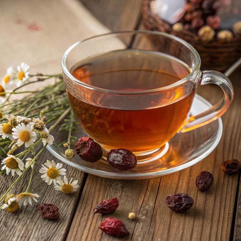 Pink Stork Labor Prep Tea, Organic Red Raspberry Leaf with Chamomile and Rosehip, Caffeine-Free, Pregnancy Must Haves, Labor and Delivery Essentials, Third Trimester Pregnancy - 15 Sachets - Image 3