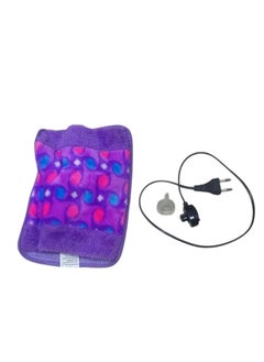 Generic One-piece waterproof exterior coating in purple with multi-dots embossed design, such as blue, pink and red, giving it an attractive appearance.  - Image 1