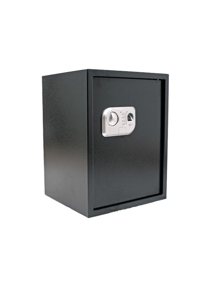 خزنة أمنية رقمية فاخرة مقاومة للحرائق ، مزودة ببصمة ولوحة أرقام الكترونية وقفل ومفتاح مادي 50*35*30 سم - Image 2