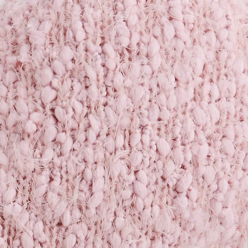DEMDACO Pale Pink Soft Heart Shaped 10 x 11 inch Plush Polyester Decorative Throw Giving Pillow - Image 5
