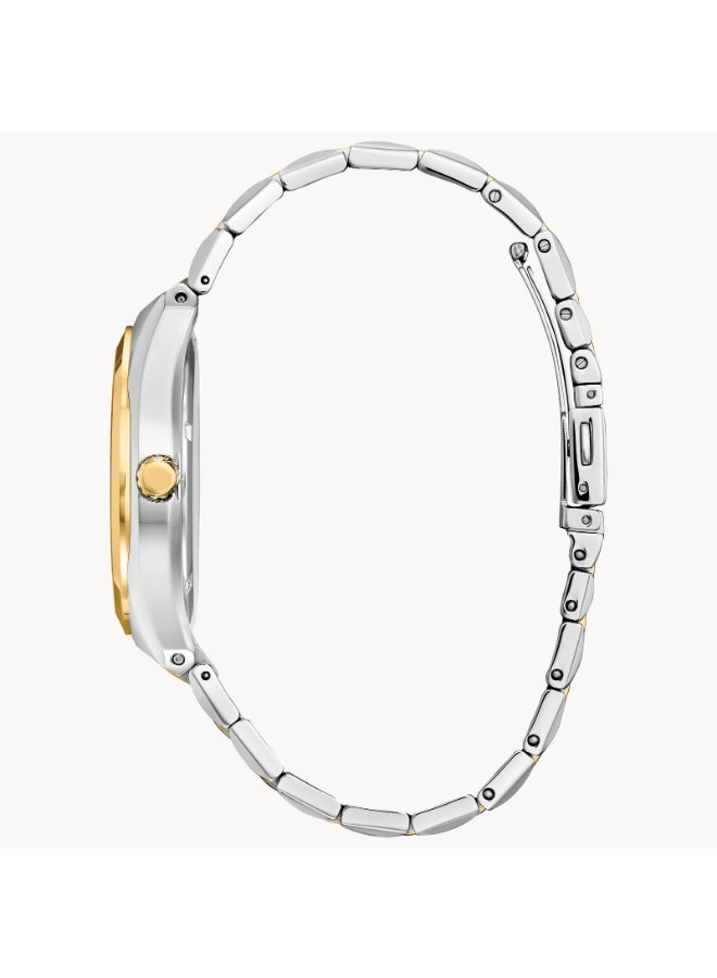 CITIZEN Men's Analog Tonneau Shape Stainless Steel Wrist Watch BM7334-58E - 40 Mm - Image 2