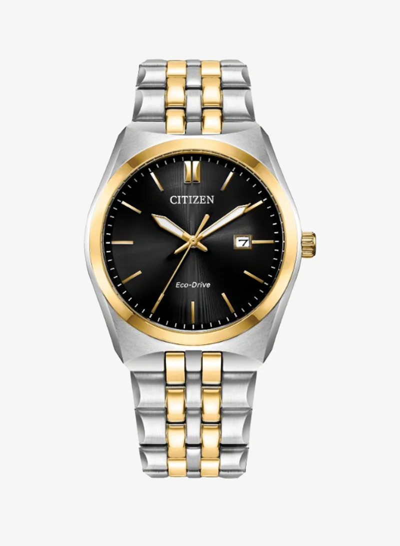 CITIZEN Men's Analog Tonneau Shape Stainless Steel Wrist Watch BM7334-58E - 40 Mm