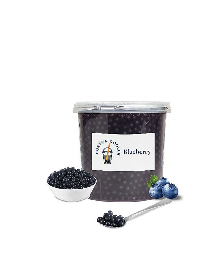 BOSTON COOLERS بلوبيري بوبا أوريجينال بوسطن كولرز 3 كجم لشاي الفقاعات وعصير الشاي والحليب وشاي الفواكه  - Image 2