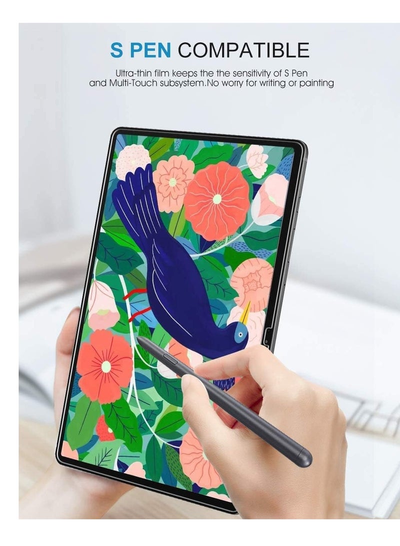 【2 PACK】 Paperfeel Screen Protector for Samsung Galaxy Tab S10 Plus/ S9 Plus/ S8 Plus/ Galaxy Tab S7 FE 2021 / Galaxy Tab S7 Plus 12.4 Inch, Matte PET Protective Film - Image 3