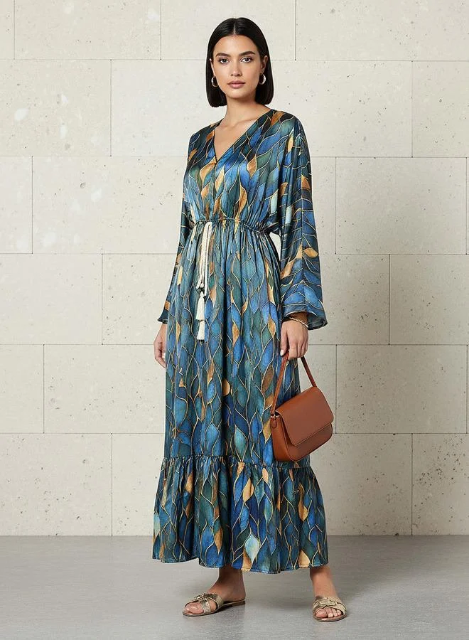Splash FAV Printed Kaftan Women Dress Viscose