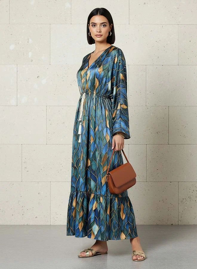Splash FAV Printed Kaftan Women Dress Viscose