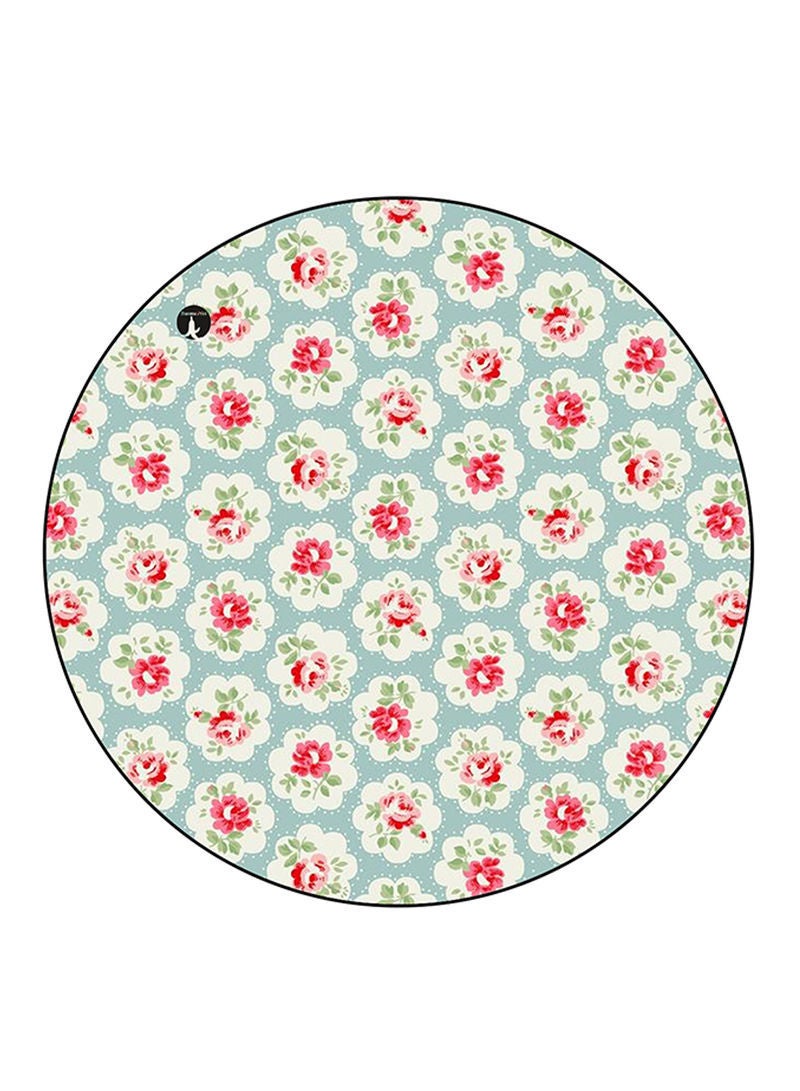 RKN Flowers Printed Mouse Pad Multicolour