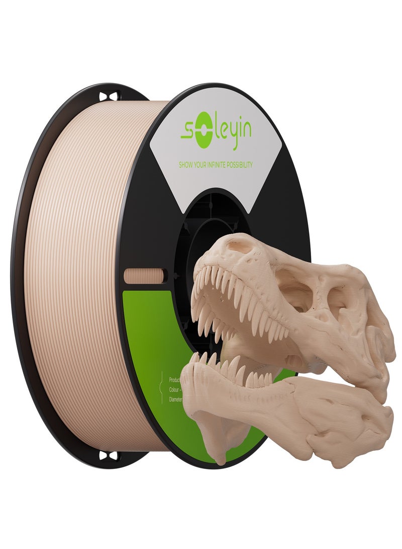 Creality 3D 3D Printer Filament, 1.75mm Soleyin Basic PETG Filament fot 3D Printing, High-Speed Filaments , Fit Most FDM 3D Printer, Soleyin by Creality Filament, PETG Milk Tea Brown Milk Tea Brown - Image 1