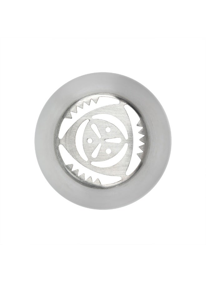 Restaurantware Russian Piping Tip, 1 Tulip Cake Decor Piping Tip - #16, Corrosion-Resistant, Stainless Steel Decorating Tip For Frosting, Dishwashable, Decorate Cupcakes, Cakes, or Cookies - Image 1