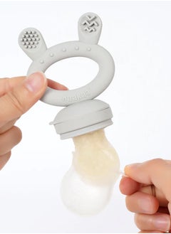 haakaa Fresh Food Feeder And Cover Set - Oat  - Image 3