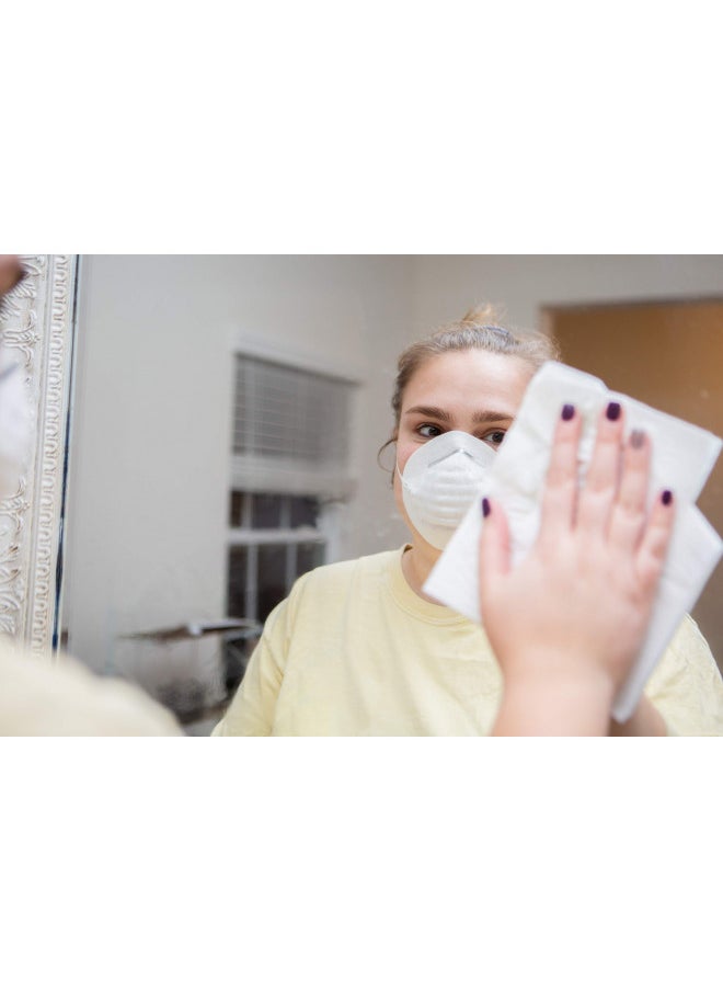 G & F Products G & F 9118 Disposable Non-Toxic Dust and Filter Mask for cleaning, 50 Mask Value Pack  - Image 5