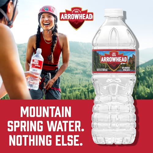 Arrowhead Mountain Spring Water Bottles 6 Pack  Still Bottled Water with Naturally Occurring Minerals for Taste  169 Fl Oz - Image 5