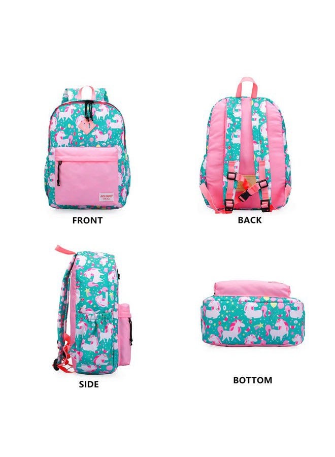 NICE CHOICE Preschool Backpack Kindergarten Elementary School Toddler Backpacks With Lunch Bag Pencil Case Set(Cute Unicorn Set) - Image 2