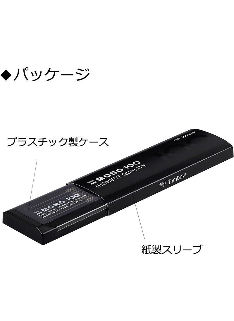 Tombow Tombow MONO100F Premium Pencil F MONO 100 High Density Structure with Ultra Fine Particles Drafting Drawing Dozen  - Image 5