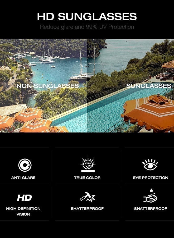 CIKJUK Sunglasses Women Men Rectangle Aesthetic Women's Sunglass Fashion Sun Glasses UV Protection Shades - Image 2