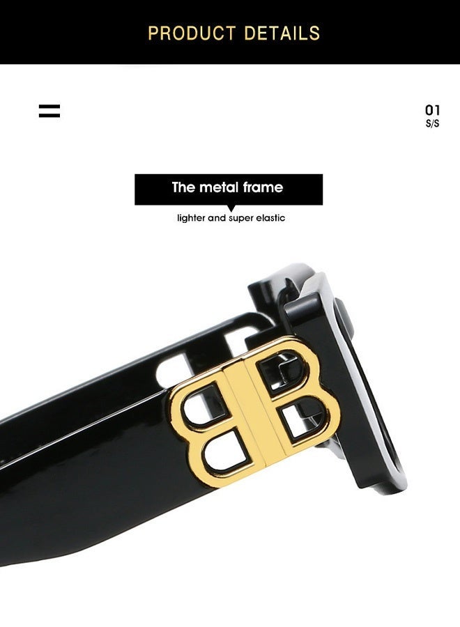 CIKJUK Sunglasses Women Men Rectangle Aesthetic Women's Sunglass Fashion Sun Glasses UV Protection Shades - Image 5