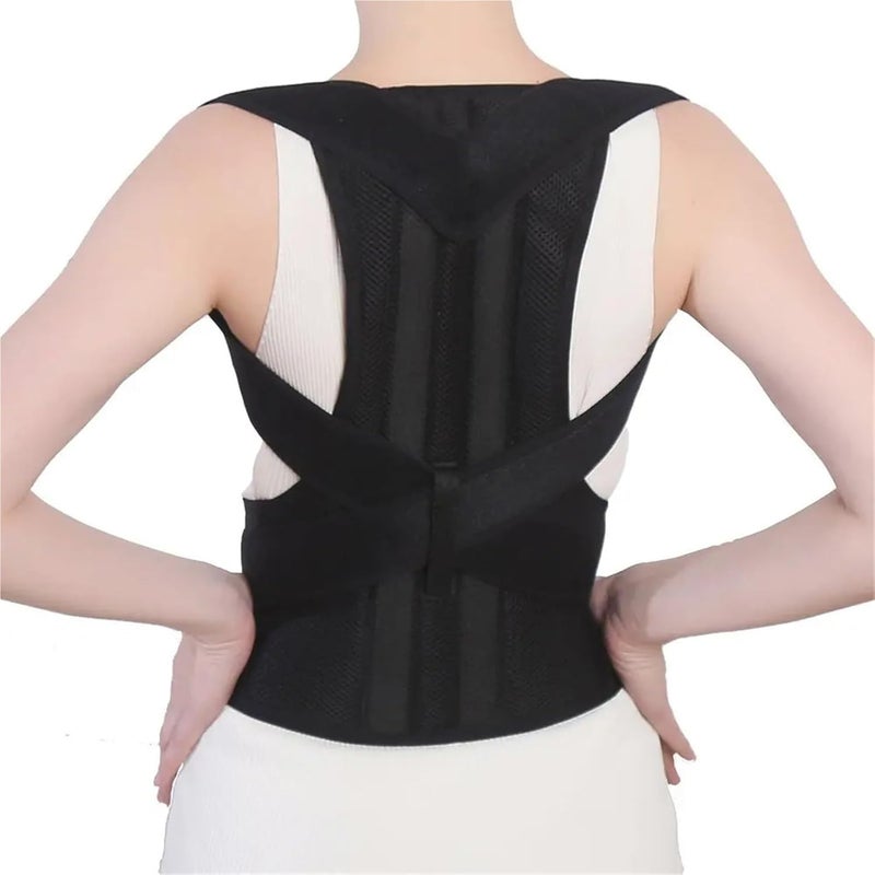Adjustable Support Brace with Supportive Inserts for Upper Body Comfort(XL) - Image 2