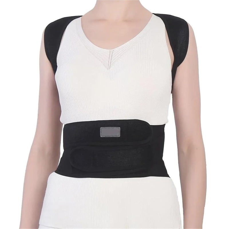 Adjustable Support Brace with Supportive Inserts for Upper Body Comfort(XL) - Image 5