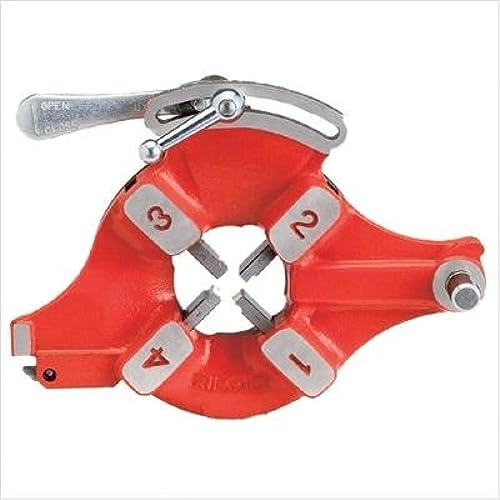 RIDGID 26132 711 SelfOpening Universal Die Head with Pipe Capacity for 14Inch to 2Inch RightHanded for Creating NPT Threads - Image 3